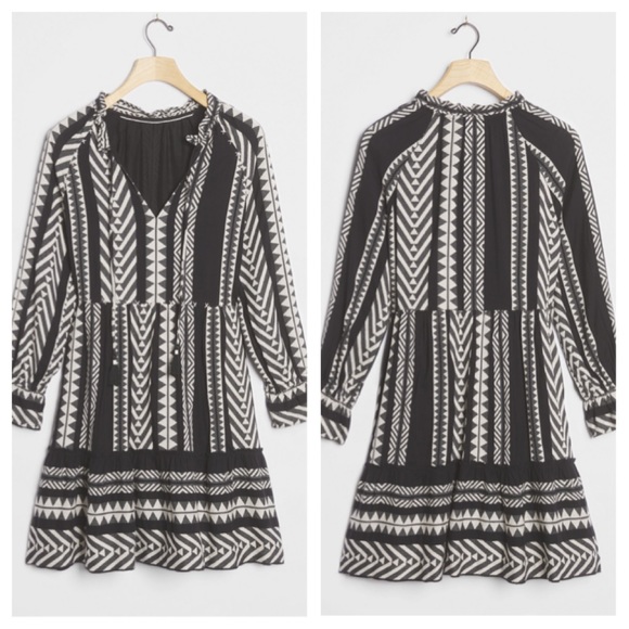❌SOLD❌ Anthropologie Maeve Dominique Tunic Dress - Picture 3 of 11